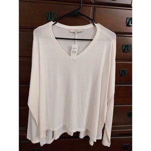 White Loft Sweater - Size Large